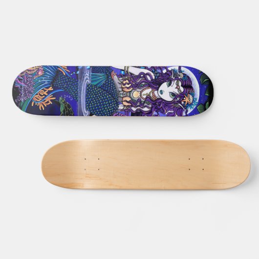 "Uxia" Dämmerungs-Mond-gotisches Skateboard (Horizontal)
