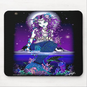 Uxia Dämmerungs-Mond-Meerjungfrau Mousepad