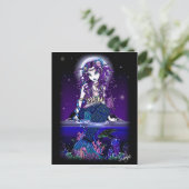 Uxia Postcard Gothic Mermaid Fantasy Postkarte (Stehend Vorderseite)