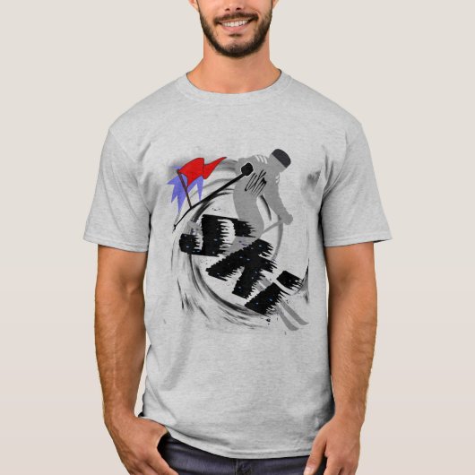 uXm Ski T-Shirt (Vorderseite)