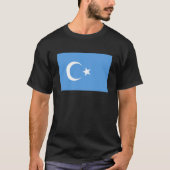 Uyghur-Flagge T-Shirt (Vorderseite)