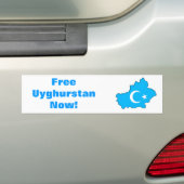 Uyghur Freiheits-Autoaufkleber Autoaufkleber (Auf Auto)