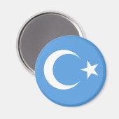Uyghur/Ostturkestan Magnet (Vorderseite/Rückseite)