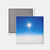 Uyuni Salt Flats Magnet (Vorderseite/Rückseite)