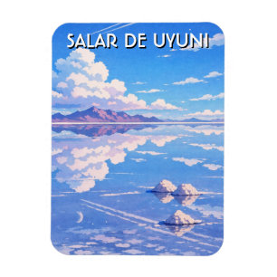 Uyuni-Salzfläche Salar De Uyuni Magnet