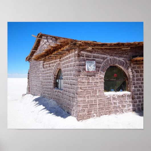 Uyuni-Salzhotelposter Poster (Vorne)