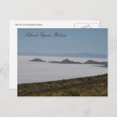 Uyuni-Salzinseln Postkarte (Vorne/Hinten)
