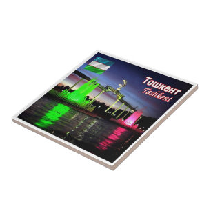 UZ006 UZBEKISTAN, Taschkent, Asien, Fliese