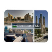 UZ - Usbekistan - Samarkand - Khiva - Magnet (Horizontal)