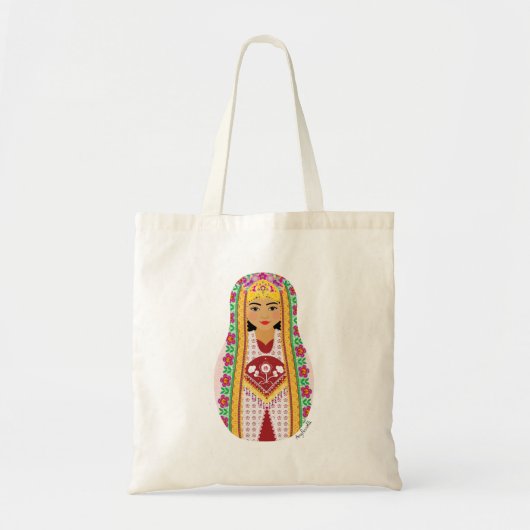 Uzbek Matryoshka Bag Tragetasche (Vorne)