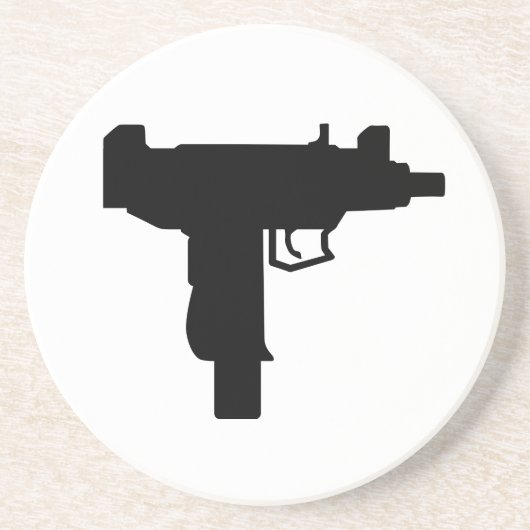 Uzi Getränkeuntersetzer (Vorne)