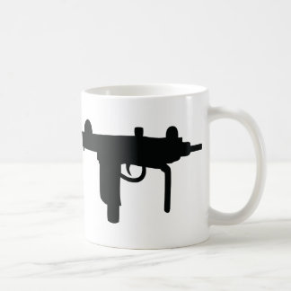 Uzi Gewehr-Waffenikone Kaffeetasse