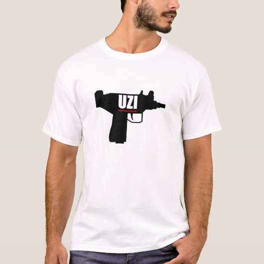 UZI - Israel-Militär-Industrien T-Shirt (Vorderseite)