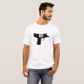 UZI - Israel-Militär-Industrien T-Shirt (Vorne ganz)