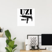 UZI macht es Poster (Heimbüro)