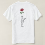 Uzi Rose T-Shirt (Design Rückseite)