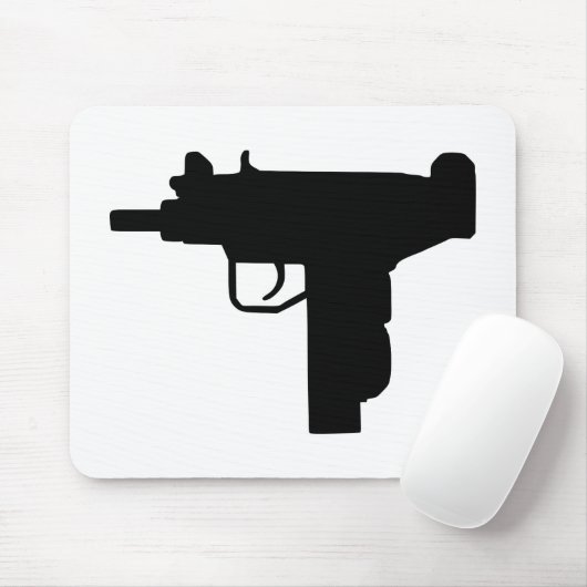 Uzi - Waffe Mousepad (Mit Mouse)