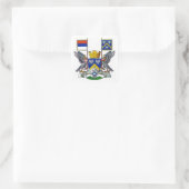 Užice Quadratischer Aufkleber (Tasche)