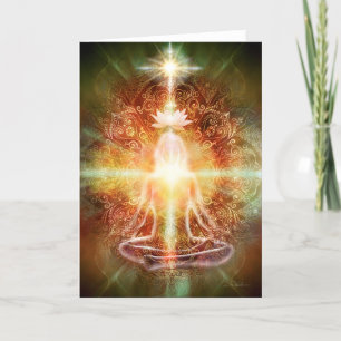 V059 Lotus Meditator Karte