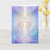 V099 Corona Angel Karte (Gelbe Blume)