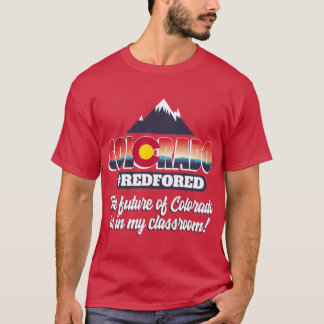 V14 Colorado RedForEd Strike United Teacher Protes T-Shirt