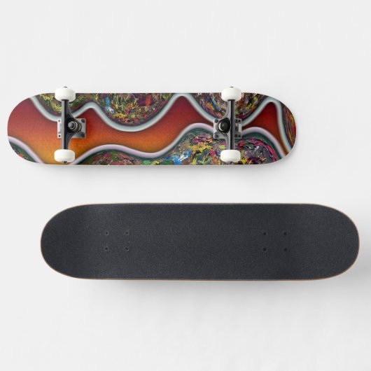 V19 Abstrakt Skateboard (Horizontal)