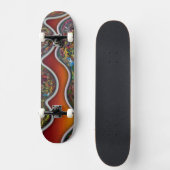 V19 Abstrakt Skateboard (Vorderseite)