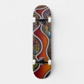 V19 Abstrakt Skateboard (Vorderseite)