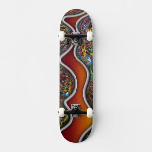 V19 Abstrakt Skateboard