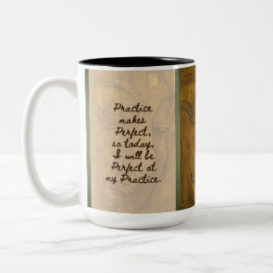V1 BuddhaToday #4 Zen Tasse - Buddha Rose & Zitat 