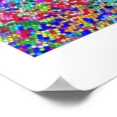 V2 High Energy Color Theraphy Jewel Print Poster (Ecke)