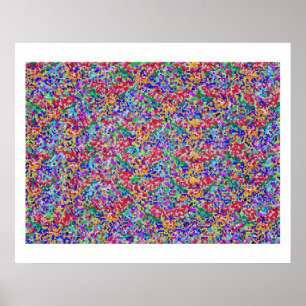 V2 High Energy Color Theraphy Jewel Print Poster
