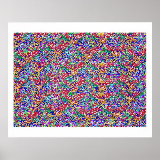 V2 High Energy Color Theraphy Jewel Print Poster (Vorne)