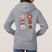 V2 MCU ALL SCHOOLS Hoodie - Damen (Rückseite)