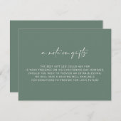 V3.1 Benutzerdefiniertes Design Harbik_Wünschgut Begleitkarte (Vorne/Hinten)