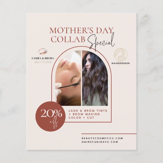 V4 Custom for Jackie_Mother's Day Promo Flyer (Vorderseite)
