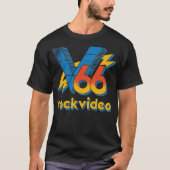 V66 Retro Boston Rock Video T-Shirt (Vorderseite)