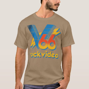 V66 Retro Boston Rock Video T-Shirt