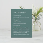 V6 WasserfarbenklopfenNick #466D69 Details Begleitkarte (Stehend Vorderseite)