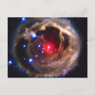 V838 Monocerotis Hubble-Weltraumteleskop Postkarte