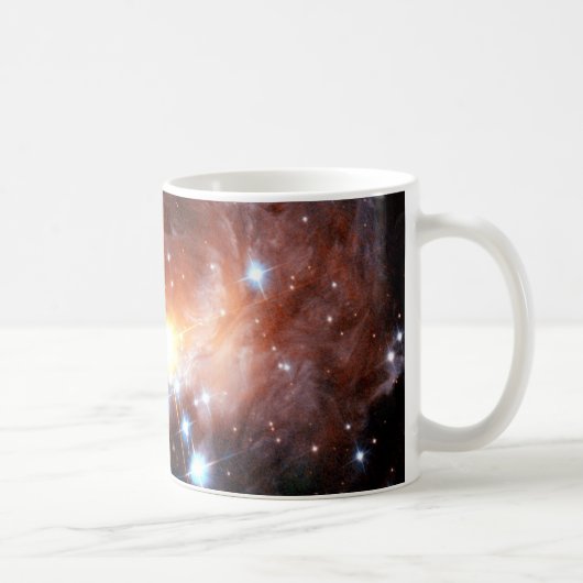 V838 Monocerotis Red Supergiant Star Hubble Foto Kaffeetasse (Rechts)