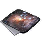 V838 Monocerotis Red Supergiant Star Hubble Foto Laptopschutzhülle (Vorne Knopf)