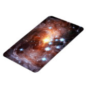 V838 Monocerotis Red Supergiant Star Hubble Foto Magnet (Linke Seite)