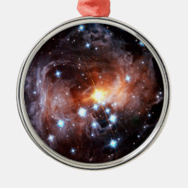 V838 Monocerotis Red Supergiant Star Hubble Foto Ornament Aus Metall
