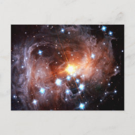 V838 Monocerotis Red Supergiant Star Hubble Foto Postkarte