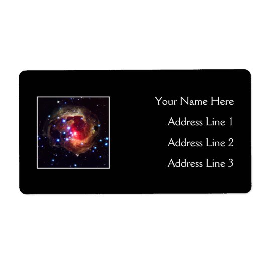 V838 Monocerotis Star (Hubble Telescope) (Vorne)