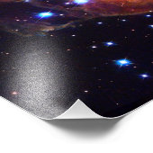 V838 Monocerotis Star (Hubble Telescope) Fotodruck (Ecke)