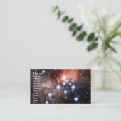 V838 Monocerotis Stern NASA Visitenkarte (Stehend Vorderseite)