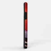 V8-Chrom-Emblem auf Hotrod Case-Mate iPhone Hülle (Hinten/Rechts)