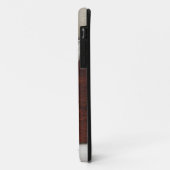 V8-Chrom-Emblem-Leder und Holz Case-Mate iPhone Hülle (Hinten/Links)